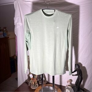 Costa Men’s Long Sleeve Performance Shirt - Sage Green